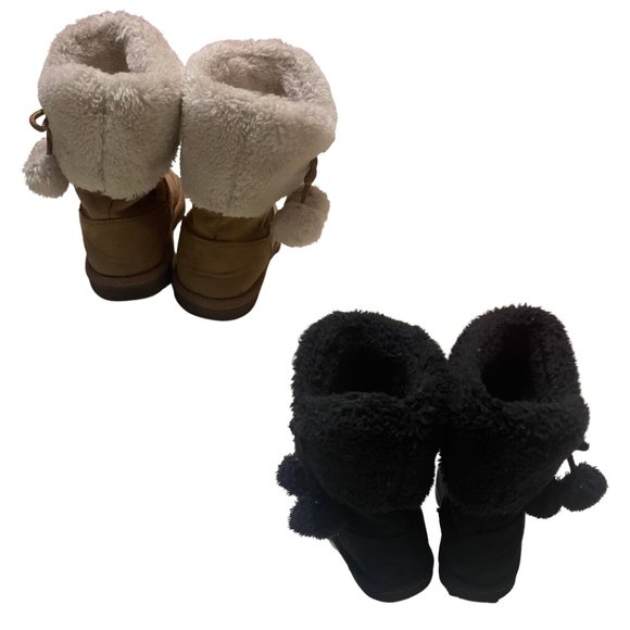 Two Pairs of Boots - Black &Brown - Youth Size 11 - One Great Price - Picture 3 of 6